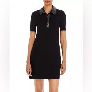 Black STAUD polo dress